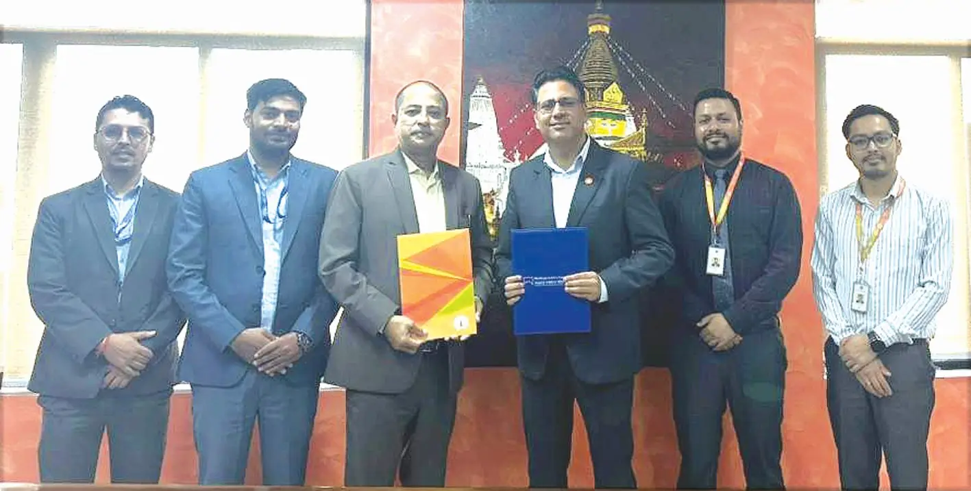 माछापुच्छ्र्रे क्यापिटल तथा लक्ष्मी सन्राइज बैंकबीच सम्झौता